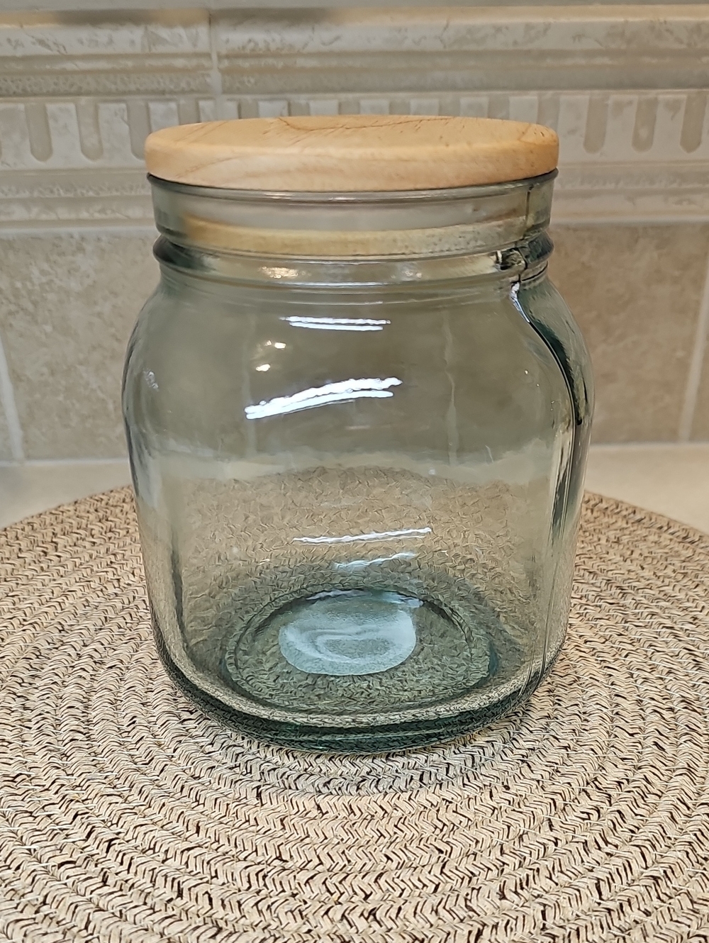 37oz. Recycled Glass Canister Hearth & Hand